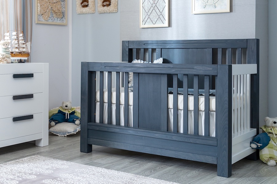 blue nursery furniture